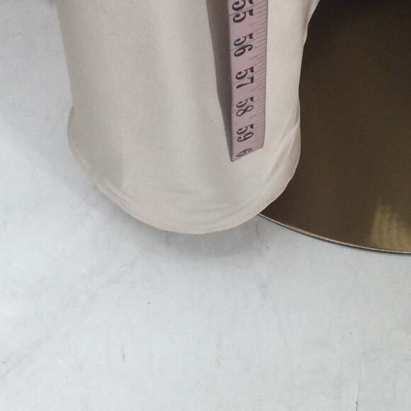 AW BRIDAL 12 L champagne Salome convertible wedding gala maxi dress NEW b106 - Picture 6 of 11